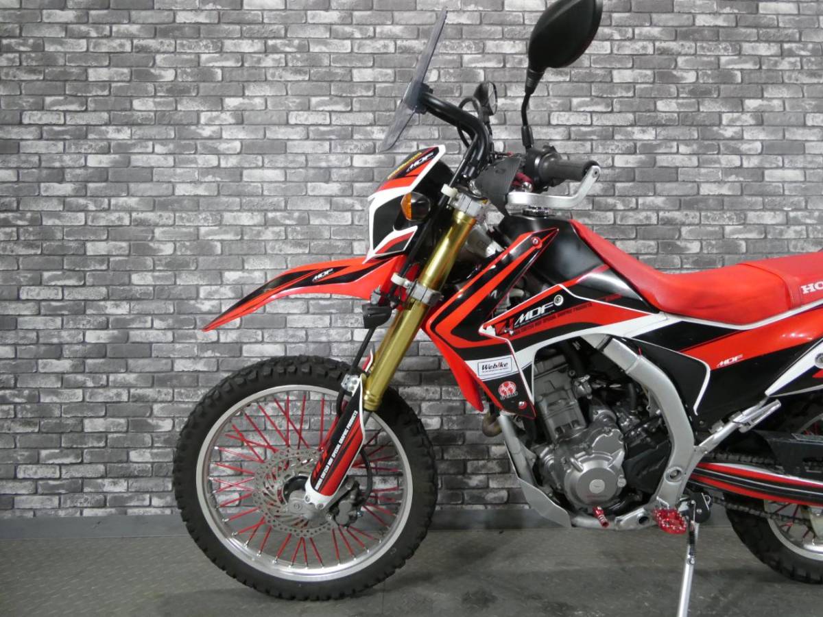 ☆ホンダ CRF250L MD38 モリワキマフラー SP忠男エキパイ 