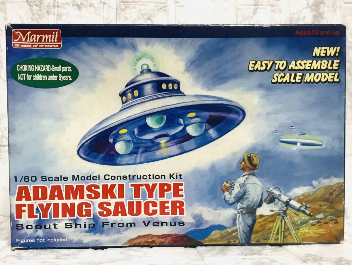 新作，得価 1/60 Marmit ADAMSKI TYPE FLYING FLYING SAUCER / アダムスキー型 円盤 UFO(プラモデル)｜売買されたオークション情報、yahooの商品情報をアーカイブ公開 - オークファン その他