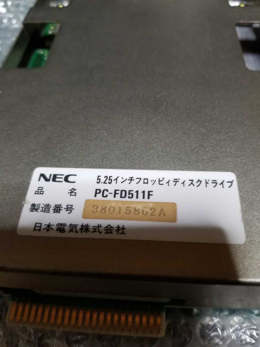 PCパーツ NEC PC-98ファイルスロット用5.25インチFDD PC-FD511F