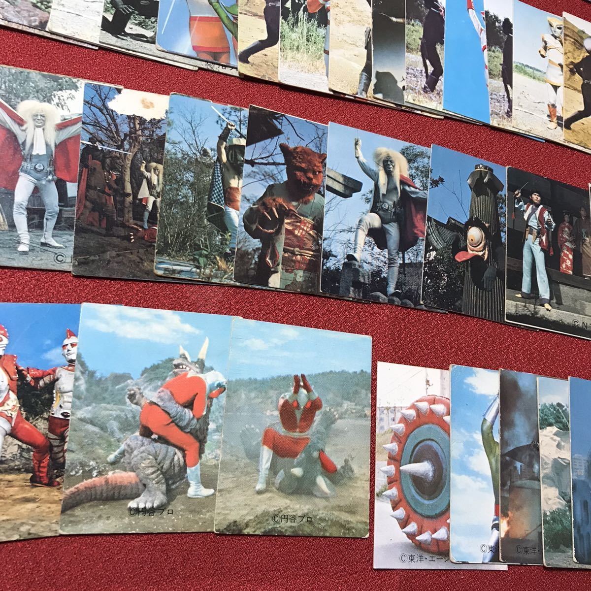 ☆希少！トリプルファイター サンダーマスク 白獅子仮面 ミニカード