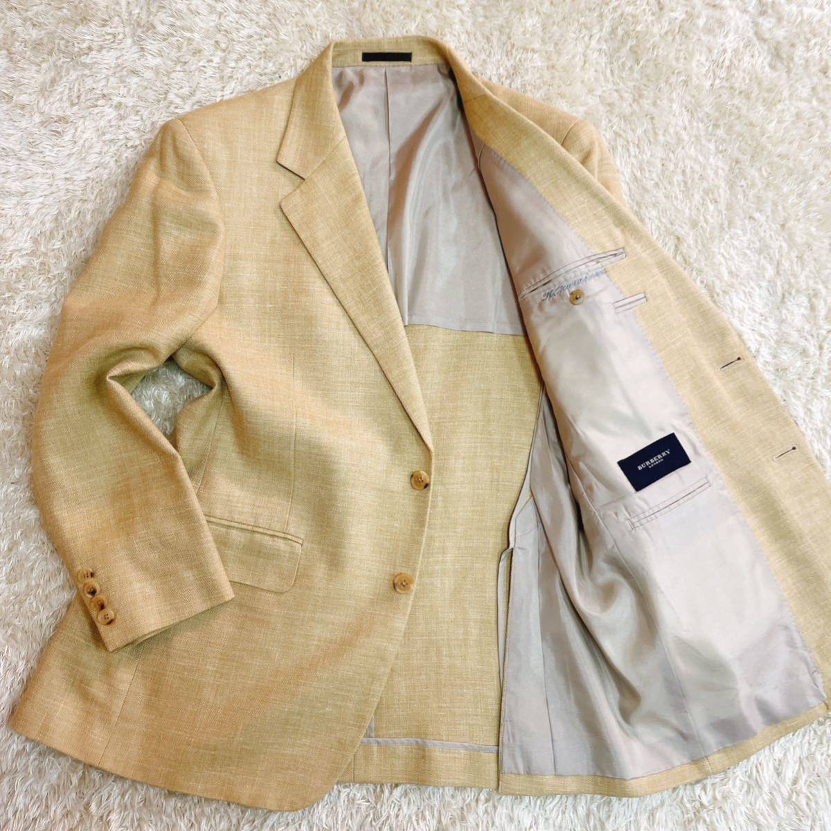ロンドン BURBERRY 107☆圧巻の存在感！バーバリー 上質 カシミア 