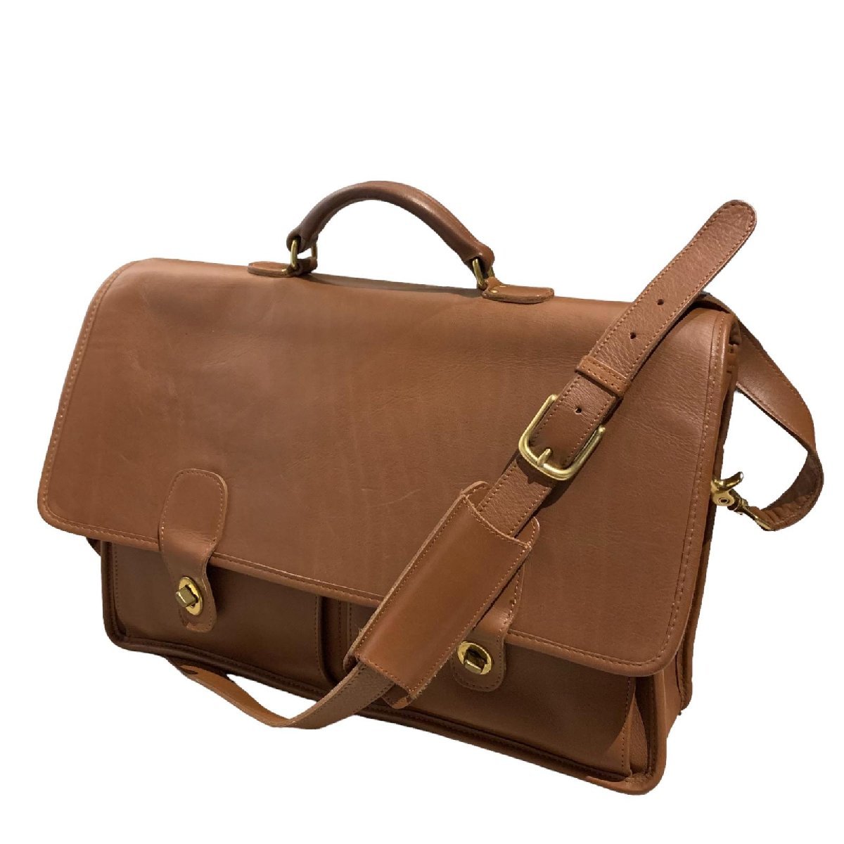 全国無料，定番 COACH コーチ オールドコーチ 5275 レザー ターンロック 2way ショルダー ベージュ系(その他)｜売買されたオークション情報、yahooの商品情報をアーカイブ公開 - オークファン かばん、バッグ