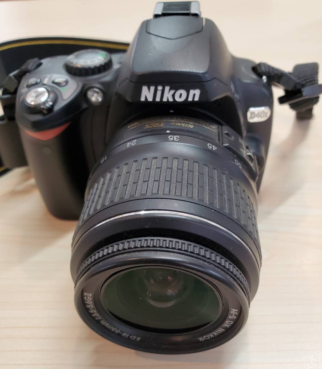 NIKON ニコン D40X デジタル一眼レフカメラ / 18-55mm F3.5-5.6G DX VR