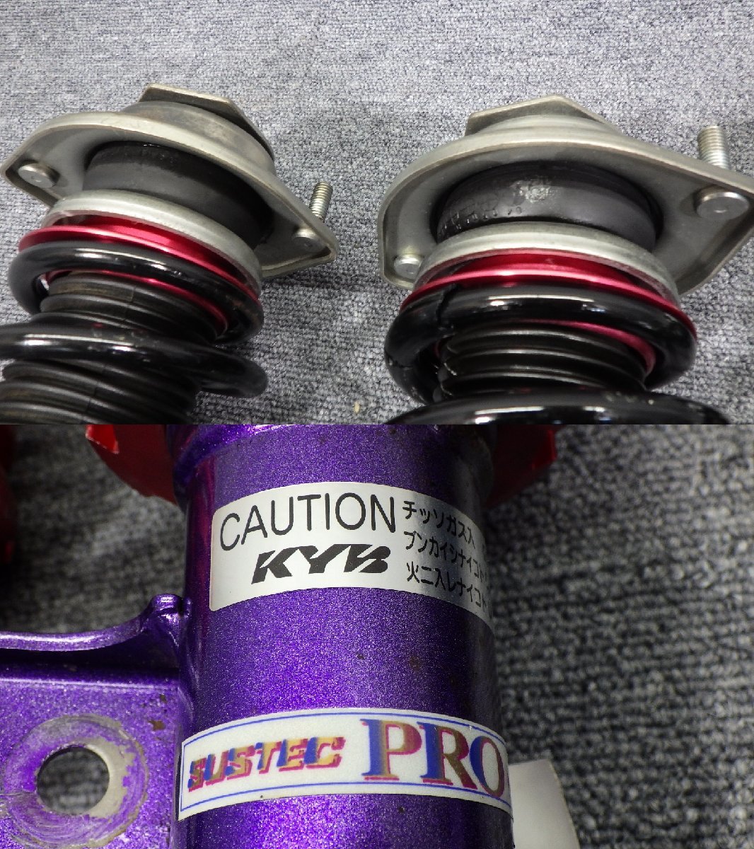 98 ダイハツ タント L375S 2WD 社外 車高調 タナベ SUSTEC PRO 