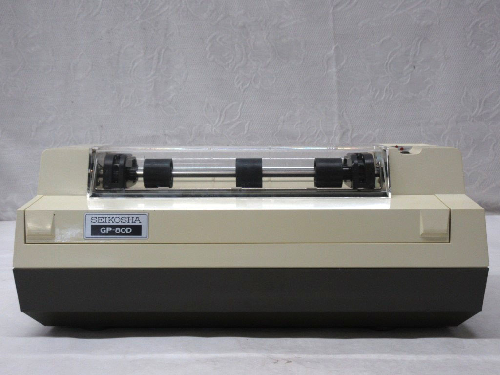 12K047 レトロPC用プリンター[GP-80D] SHARP シャープ [MZ-80C/K2専用