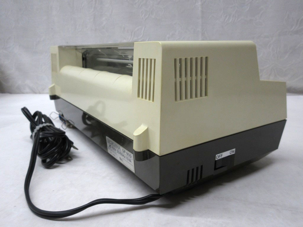 12K047 レトロPC用プリンター[GP-80D] SHARP シャープ [MZ-80C/K2専用