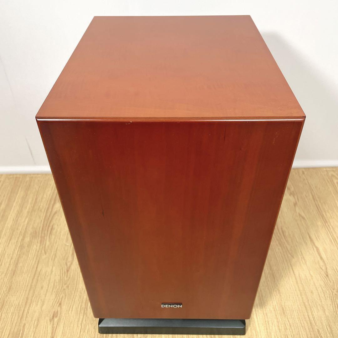 0136 DENON DSW-55SG サブウーハー 美品 送料無料 デノン デンオン