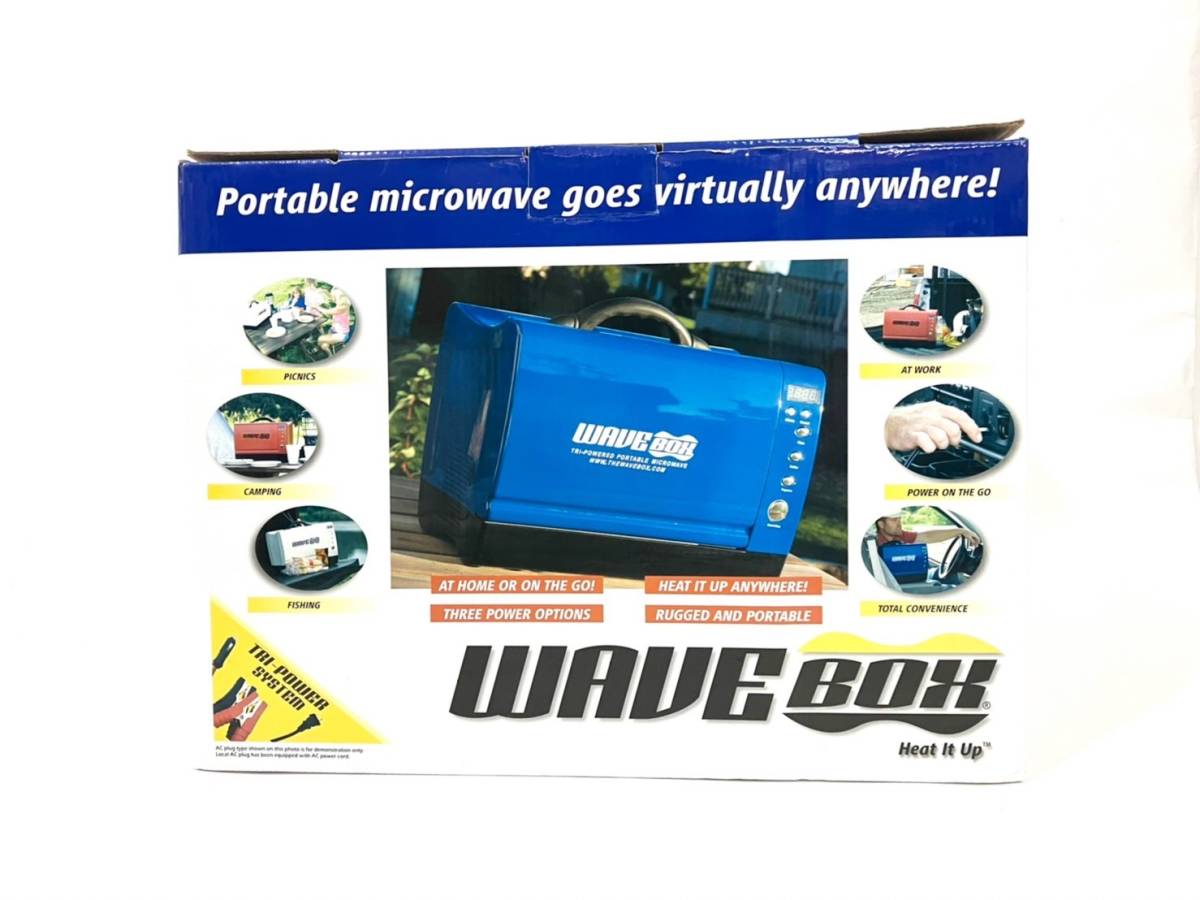 □WAVE BOX/ウェーブボックス WBP-TP-660 ポータブル電子レンジ 