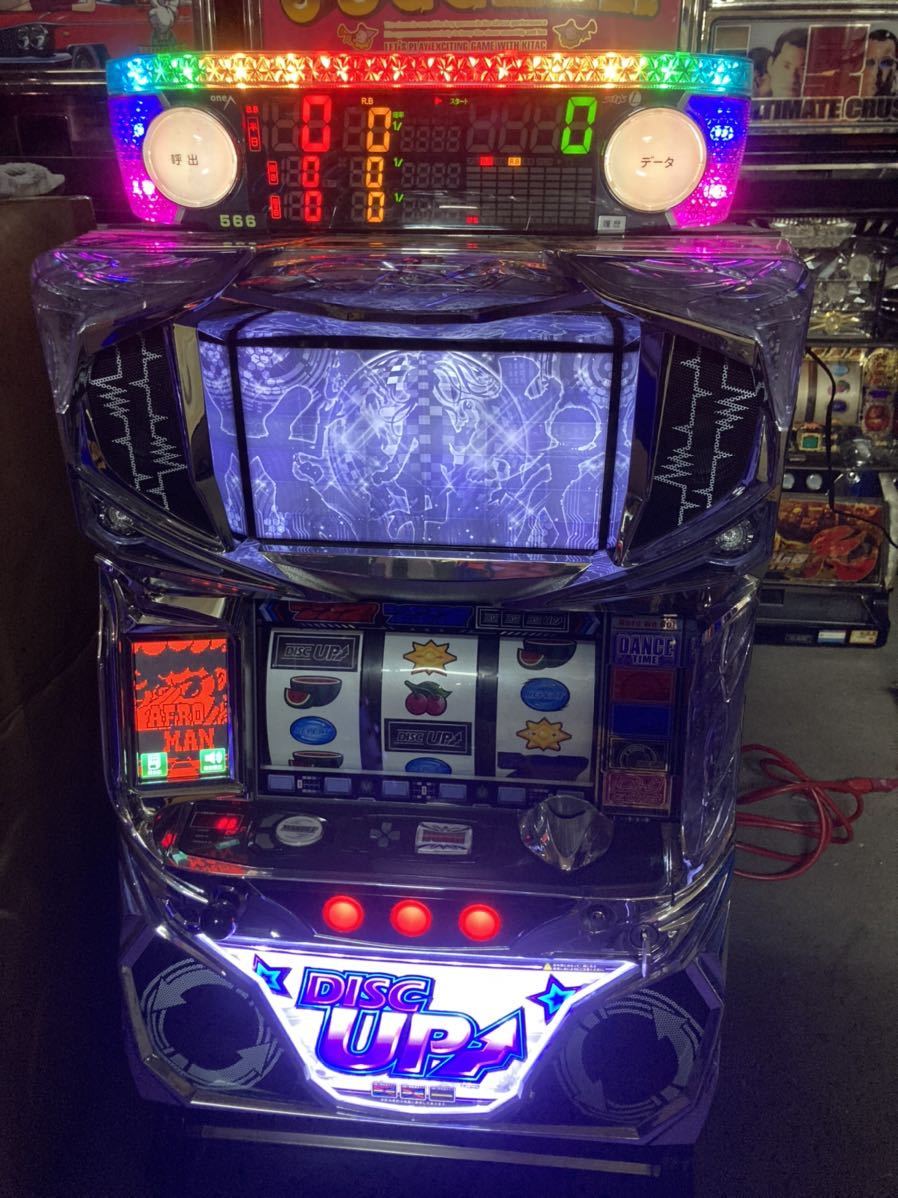 本当のフルセット！ ディスクアップ ホワイトパネル スロット 実機