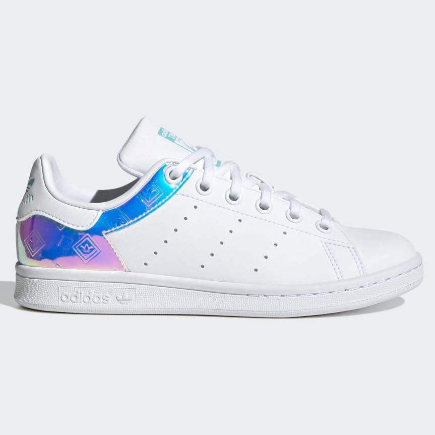 新品未使用 adidas スタンスミス【25cm】定価10989円 STAN SMITH スニーカー アディダス STANSMITH モノグラム 白 靴 玉虫色 05849 スタンスミス adidas アディダス 天然皮革 レザー Scott