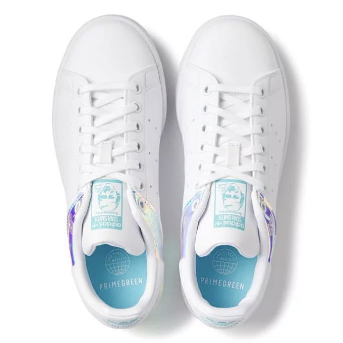 新品未使用 adidas スタンスミス【25cm】定価10989円 STAN SMITH スニーカー アディダス STANSMITH モノグラム 白 靴 玉虫色 05849 スタンスミス adidas アディダス 天然皮革 レザー Scott