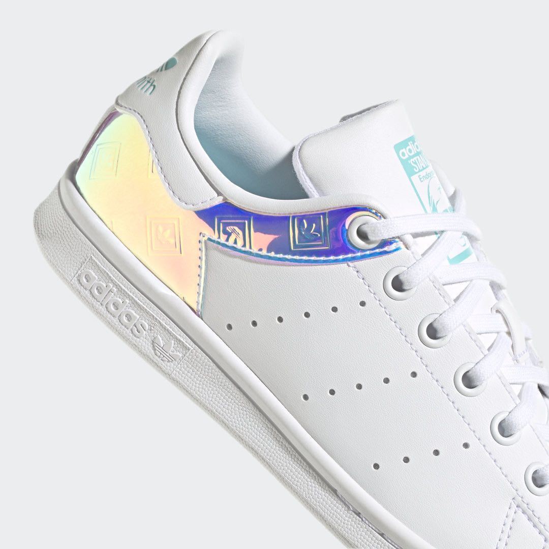 新品未使用 adidas スタンスミス【25cm】定価10989円 STAN SMITH スニーカー アディダス STANSMITH モノグラム 白 靴 玉虫色 05849 スタンスミス adidas アディダス 天然皮革 レザー Scott