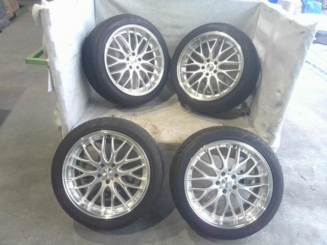 ロクサーニ LOXARNY MULTIFORCHETTA シルバー 20×9j＋38 PCD114.3-5H 5穴 ハブ径73mm 245/45R20 深リムタイプ