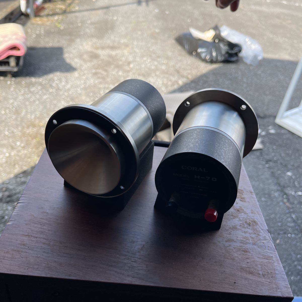 コーラル CORAL コーラルホーンツイター H-70 CORAL H-70 ペア Yahoo