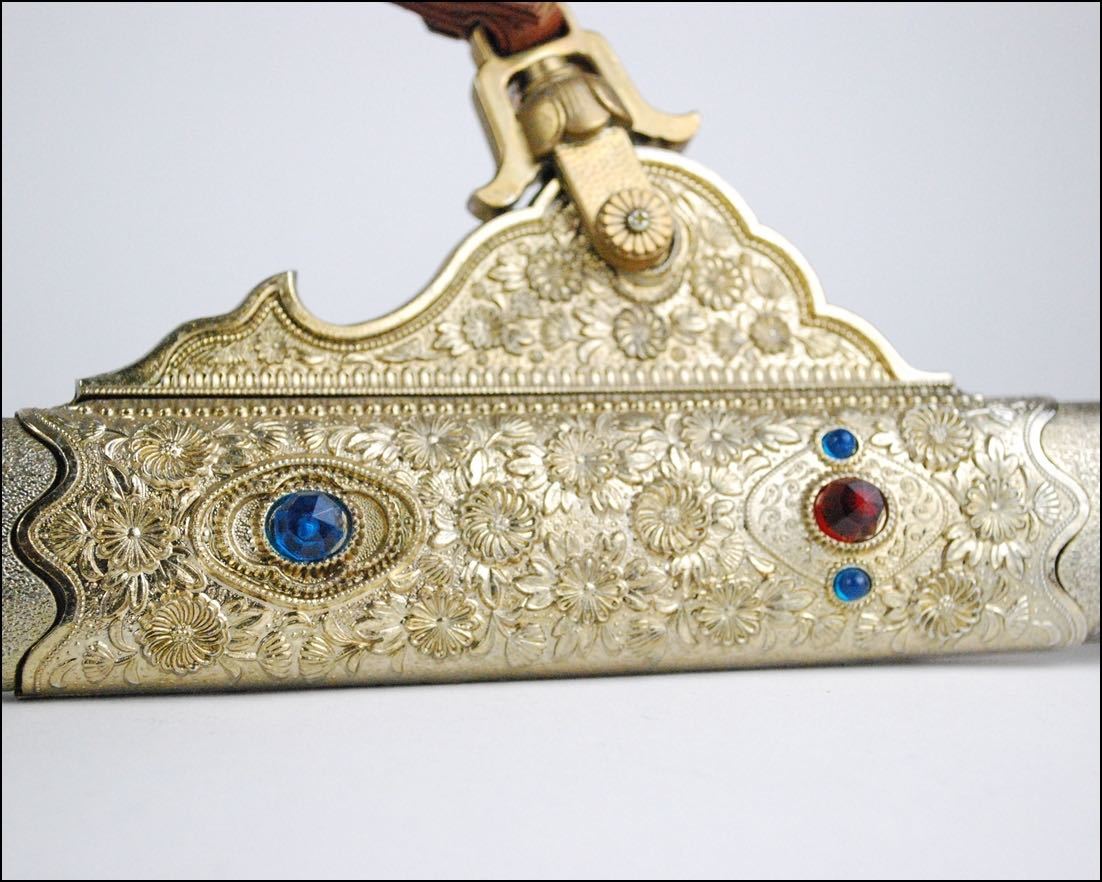 黄金梨子地螺鈿餝剣 おうごんなしじらでんしょくけん 国宝原寸大複製品 レプリカ 黄金梨子地螺鈿餝剣 おうごんなしじらでんしょくけん 国宝原寸