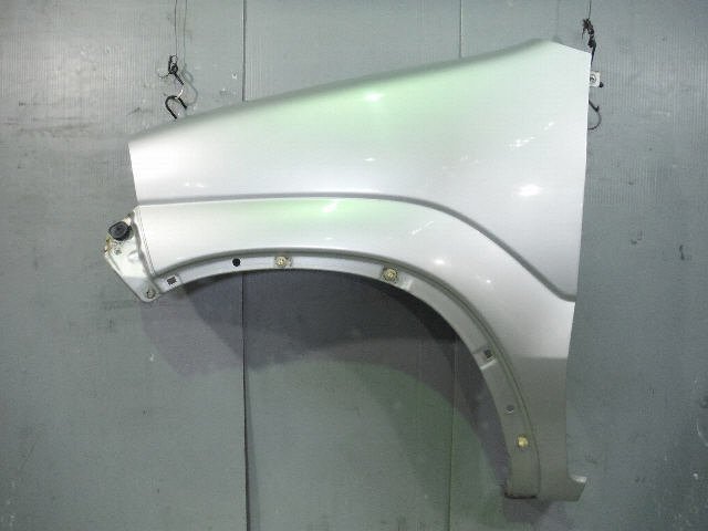 【検査済】 H15年 Kei UA-HN22S 前期 左フロントフェンダー 57711-82G00 シルバー Z2S [ZNo:03008820] 9087