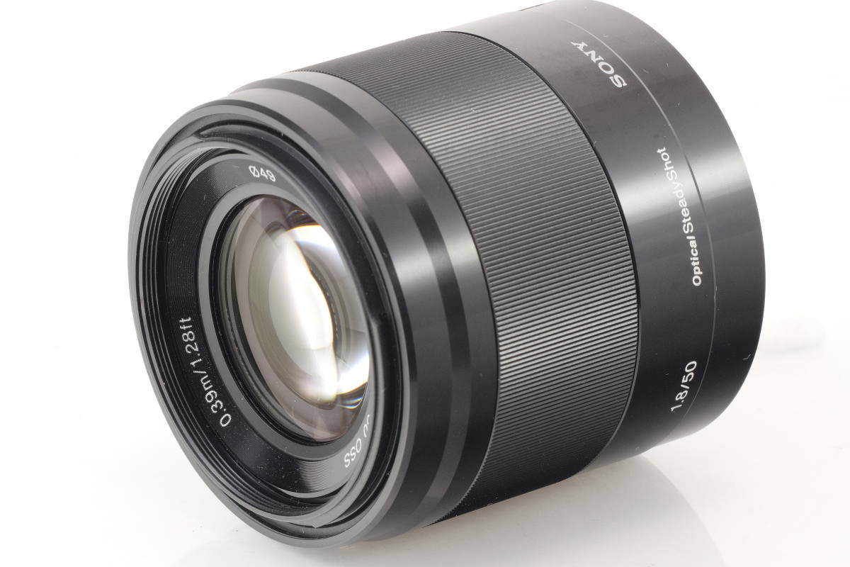 50mm F1.8 SONY E | FE SEL50F18 ソニー f1,8の通販 OSS sony カメラ