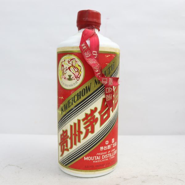 貴州茅台酒（マオタイ酒）天女 53％ 540ml（重量 1031g）※ラベル汚れ