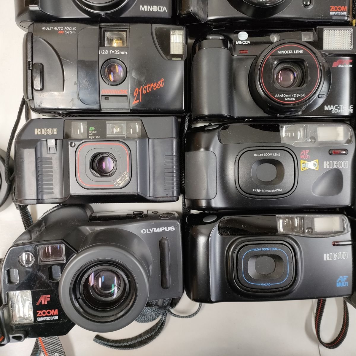 カメラ、光学機器 21点CANON⁄MINOLTA⁄PENTAX⁄Konica⁄RICOH 等 フィルム