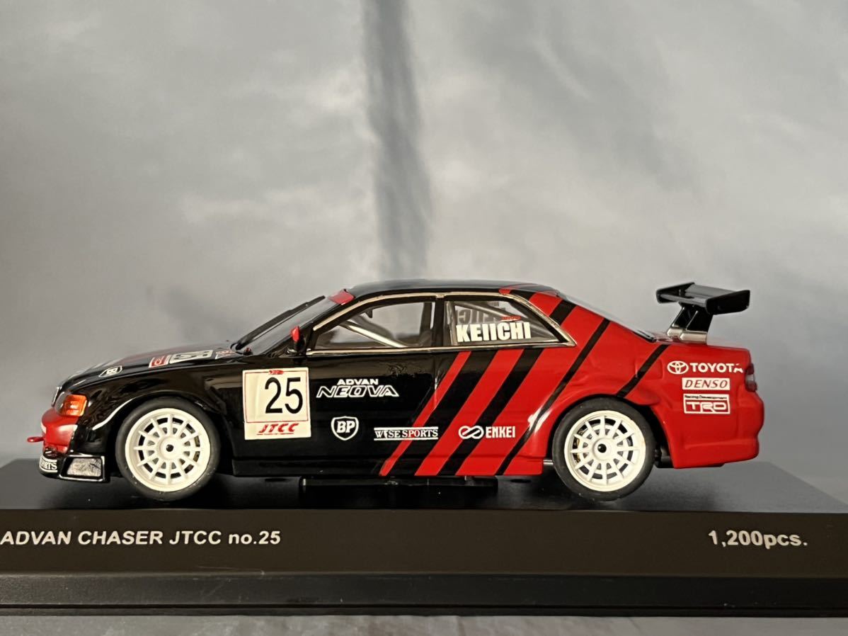 京商 1/43 ADVAN CHASER アドバン チェイサー JTCC no.25(レーシング