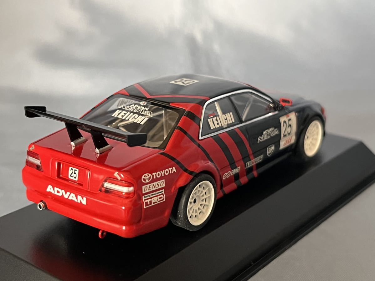 京商製 アドバン チェイサー JTCC 土屋圭市 1/43(レーシングカー