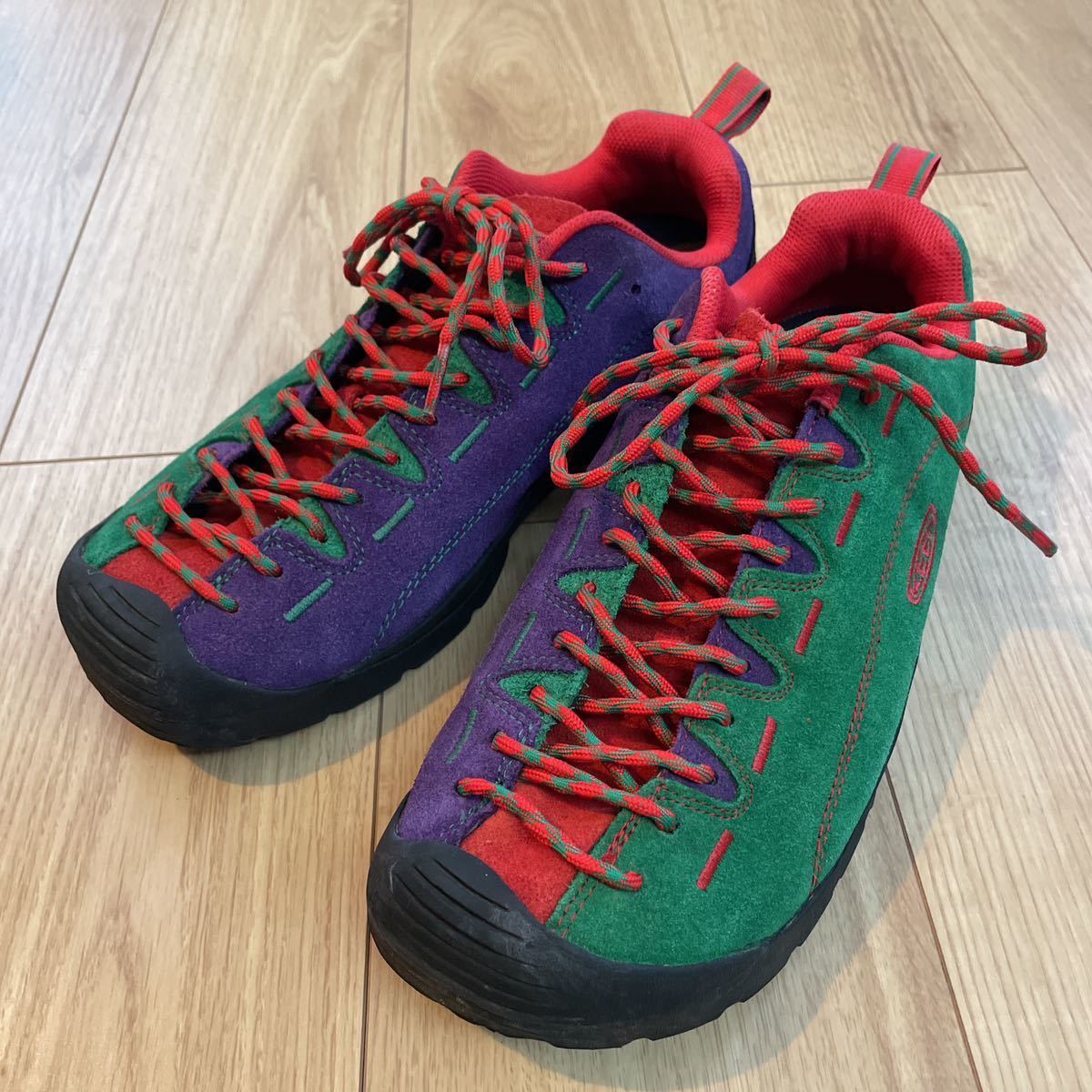 KEEN ジャスパー★27cm グリーン×パープル★KEEN JASPER