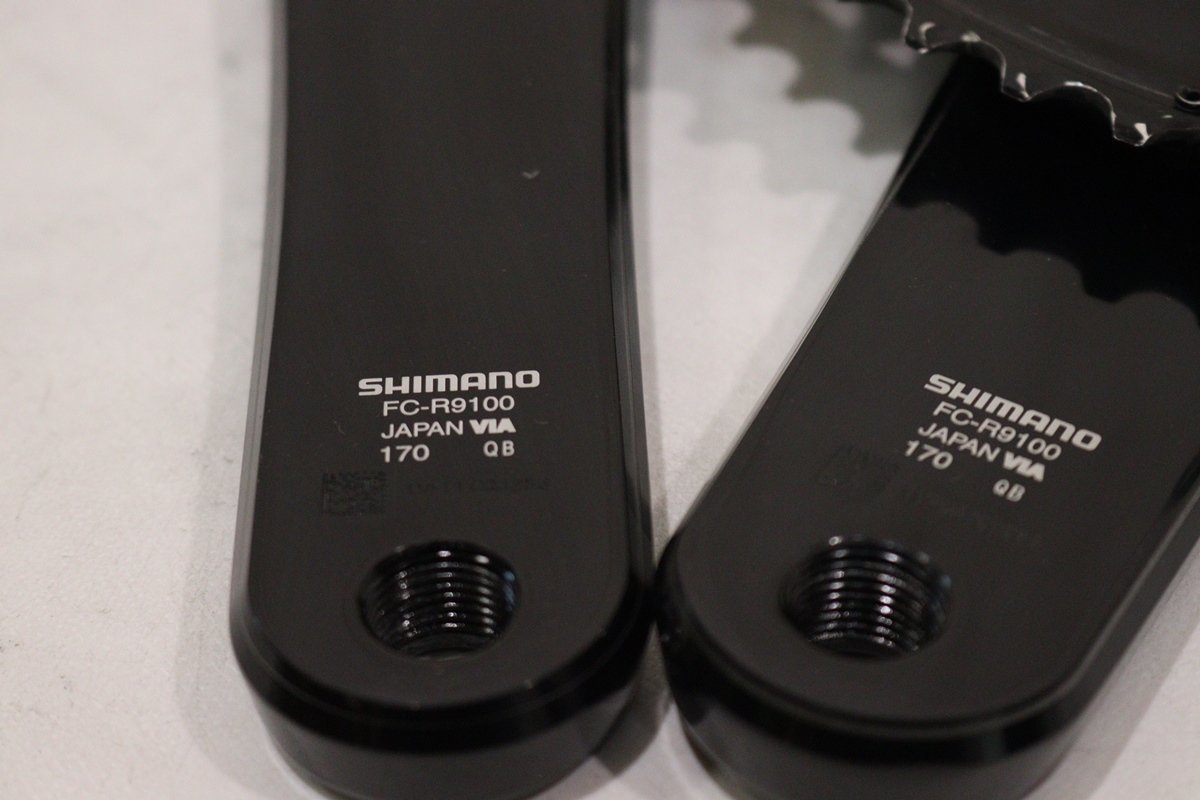 ☆SHIMANO シマノ FC-R9100 DURA-ACE 170mm 53/39T 2x11s クランク