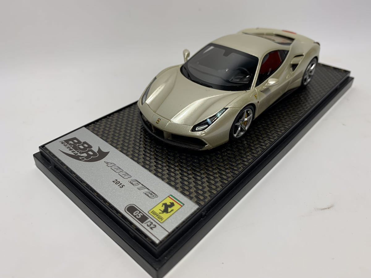 BBR 1/43 Ferrari 488GTB 2015 Grigio ingrid フェラーリ 32台限定 05
