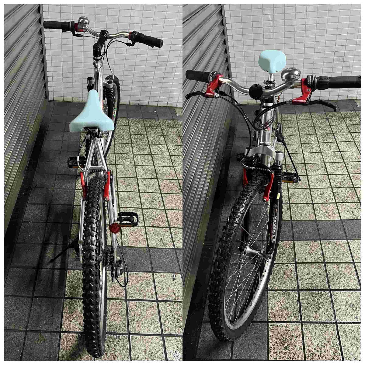 ARAYA MUDDY FOX】 アラヤ・マディフォックス MTB26インチ シルバー 