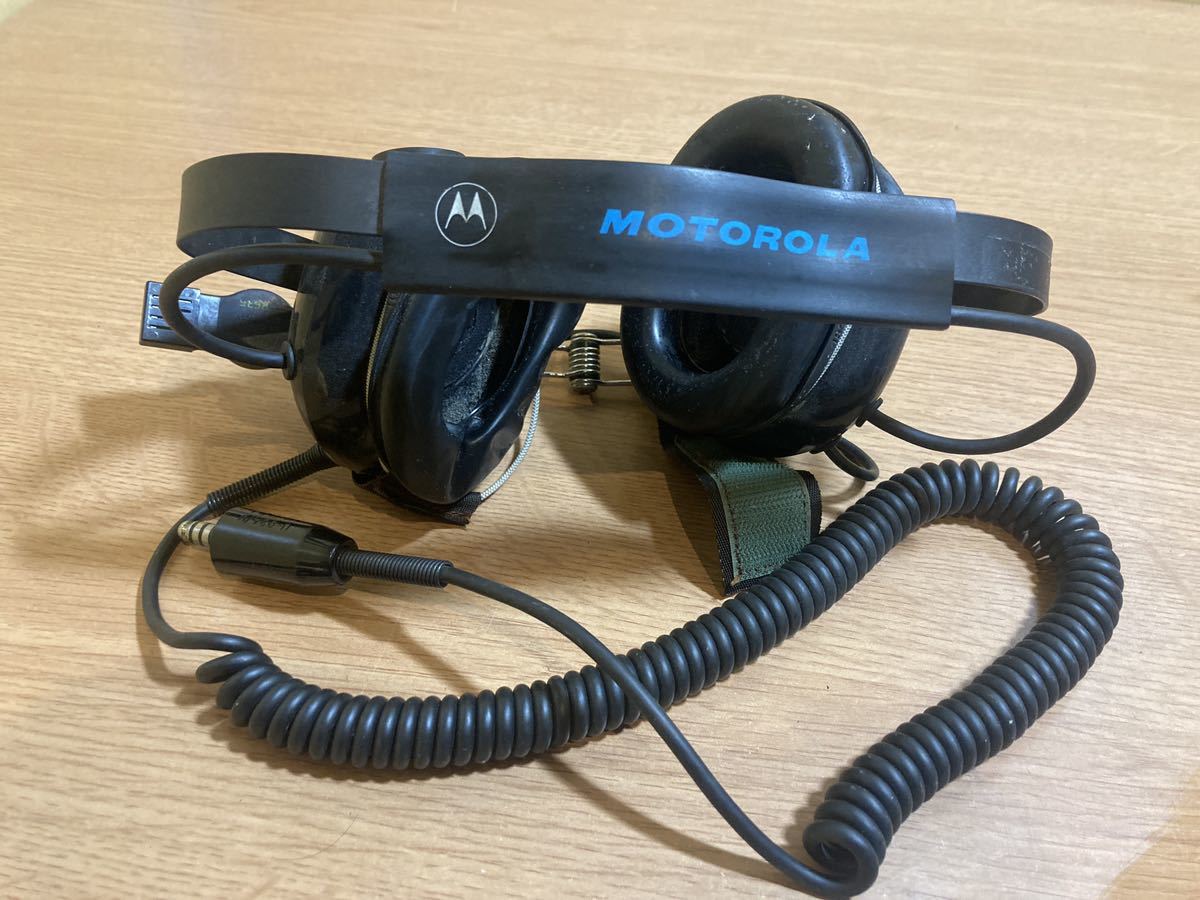 モトローラ ヘッドセット MOTOROLA ビンテージ 米軍 パイロット 