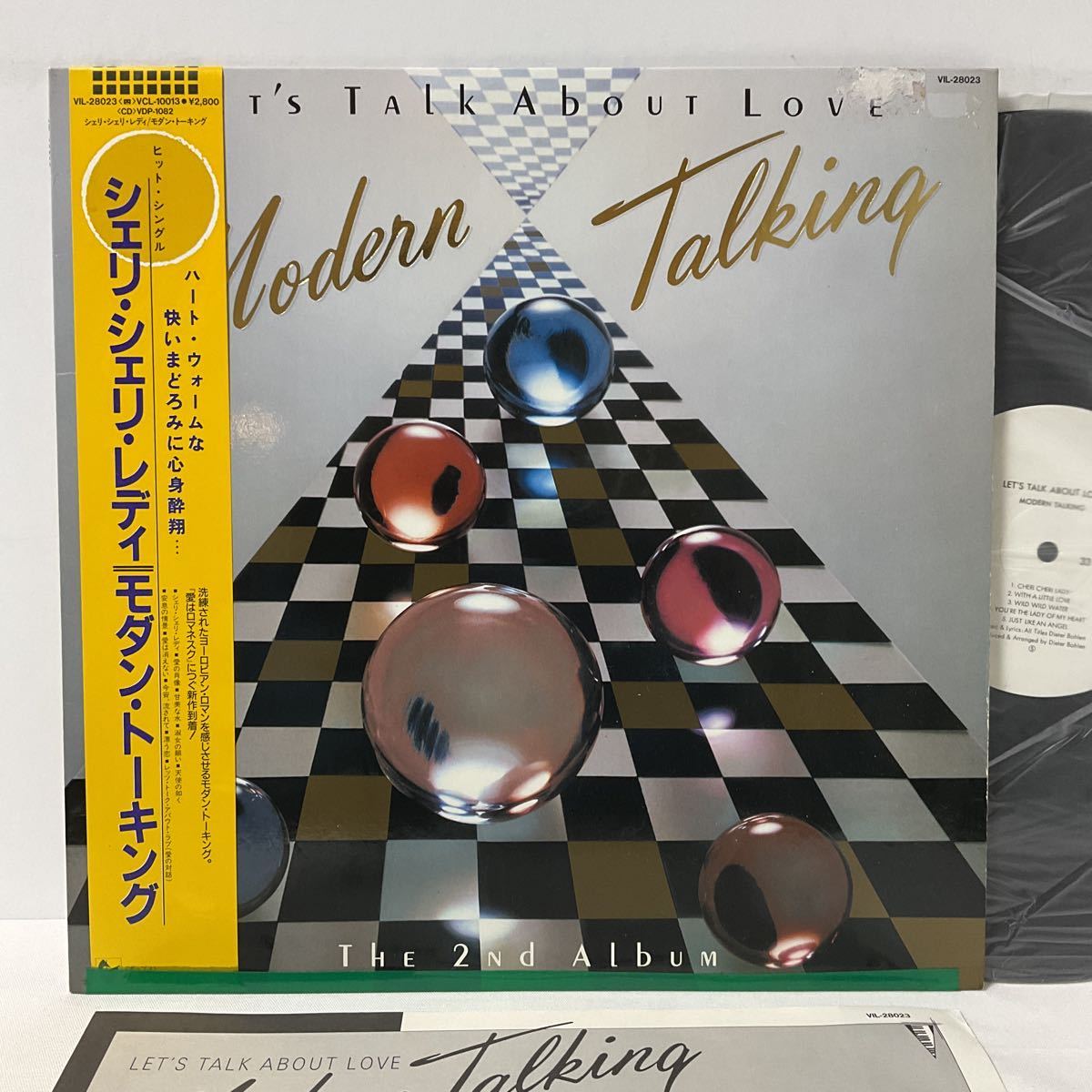 低価 見本盤 白ラベル/美盤/モダン トーキング/シェリ シェリ レディ/LP レコード/帯付 /VIL-28023/MODERN TALKING/LET'S TALK ABOUT LOVE(その他)｜売買されたオークション情報、yahooの商品情報をアーカイブ M