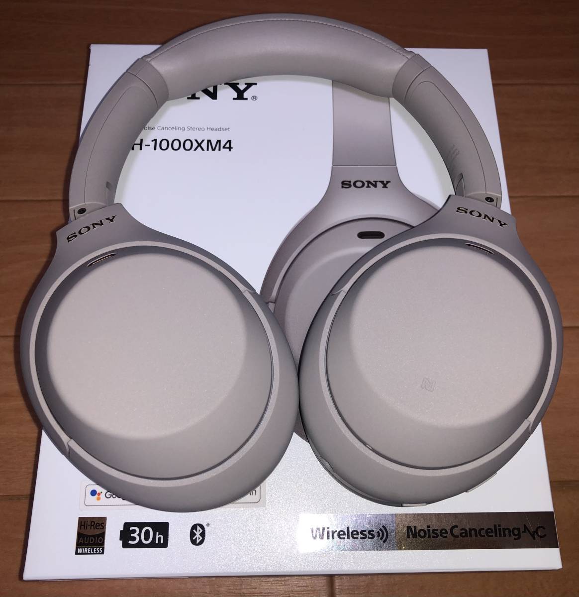 ジャンク品】SONY WH-1000XM4 プラチナシルバー ヘッドホン SONY