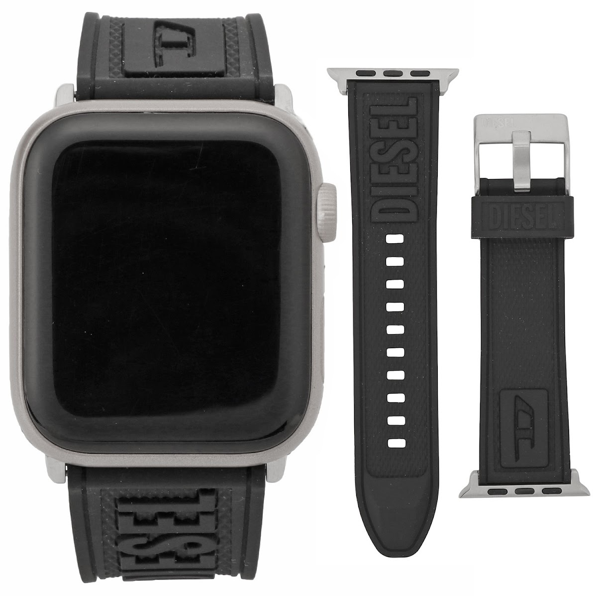 ディーゼル 替えベルト DIESEL DSS0014 Apple watch strap アップル ウォッチ ストラップ 【42mm/44mm/45mm ケース対応 ※ベルトのみ】