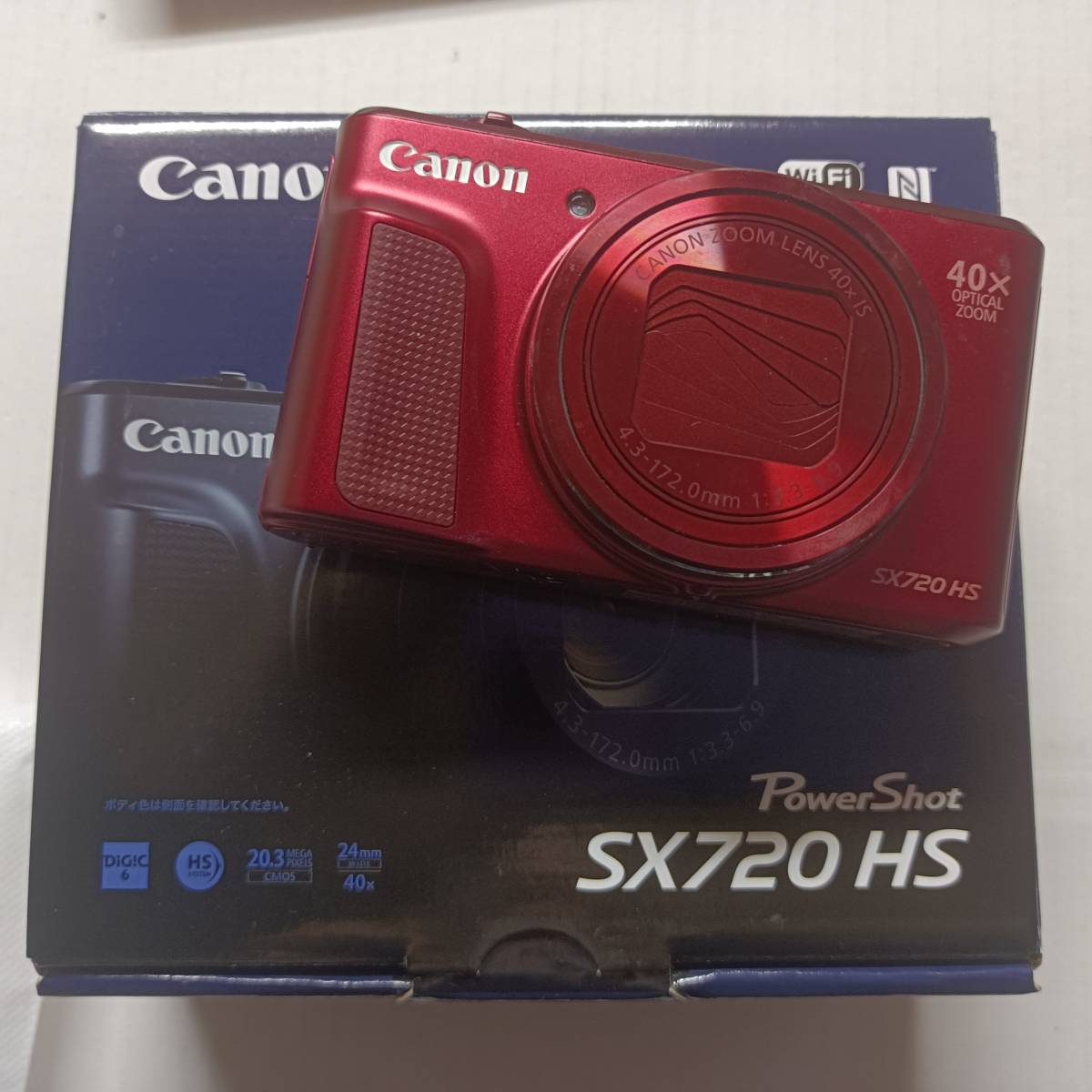 Canon PowerShot SX720 HS : Black キャノン SX720HS コンパクト 