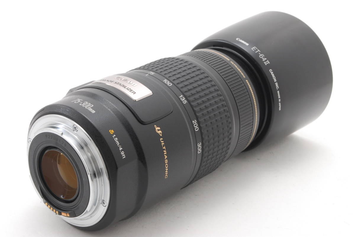 ☆極上美品☆箱付き☆ Canon EF 75-300mm F4-5.6 IS USM