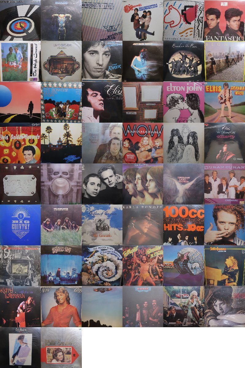 低価，人気セール Q08868 大量 ALL国内盤 ALL JAPANESE PRESS ROCK & POPS 洋楽 80枚以上2箱セット/ELVIS PRESLEY BLONDIE 他③(その他)｜売買されたオークション情報、yahooの商品情報をアーカイブ公開 - オークファン その他