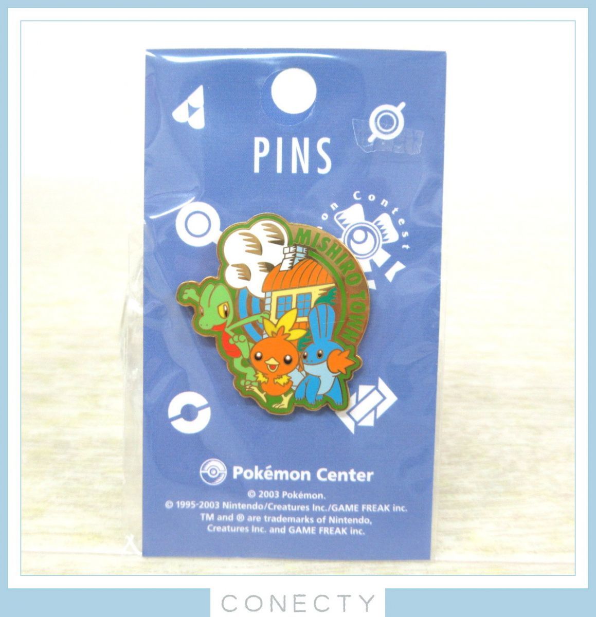 未開封】 ポケモンセンター ピンズ 2003年 ミシロタウン アチャモ