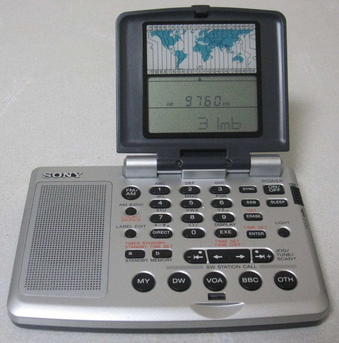 ICF-SW07 SONY - SW STATION CALL 希少品 BCLラジオ Yahoo