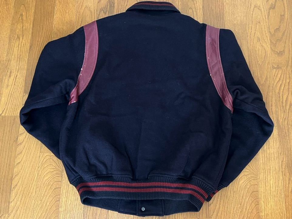 McGREGOR マックレガー スタジャン ブルゾン 野球 袖レザー グレーL McGREGOR マックレガー スタジャン ブルゾン 野球 袖レザー グレーL