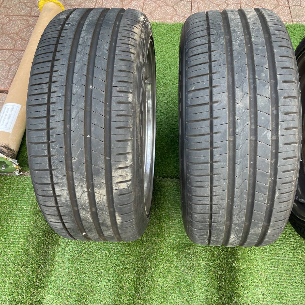 日産GTR用20インチタイヤ＆ホイールSSR REINER タイプ6 9.5J 10J