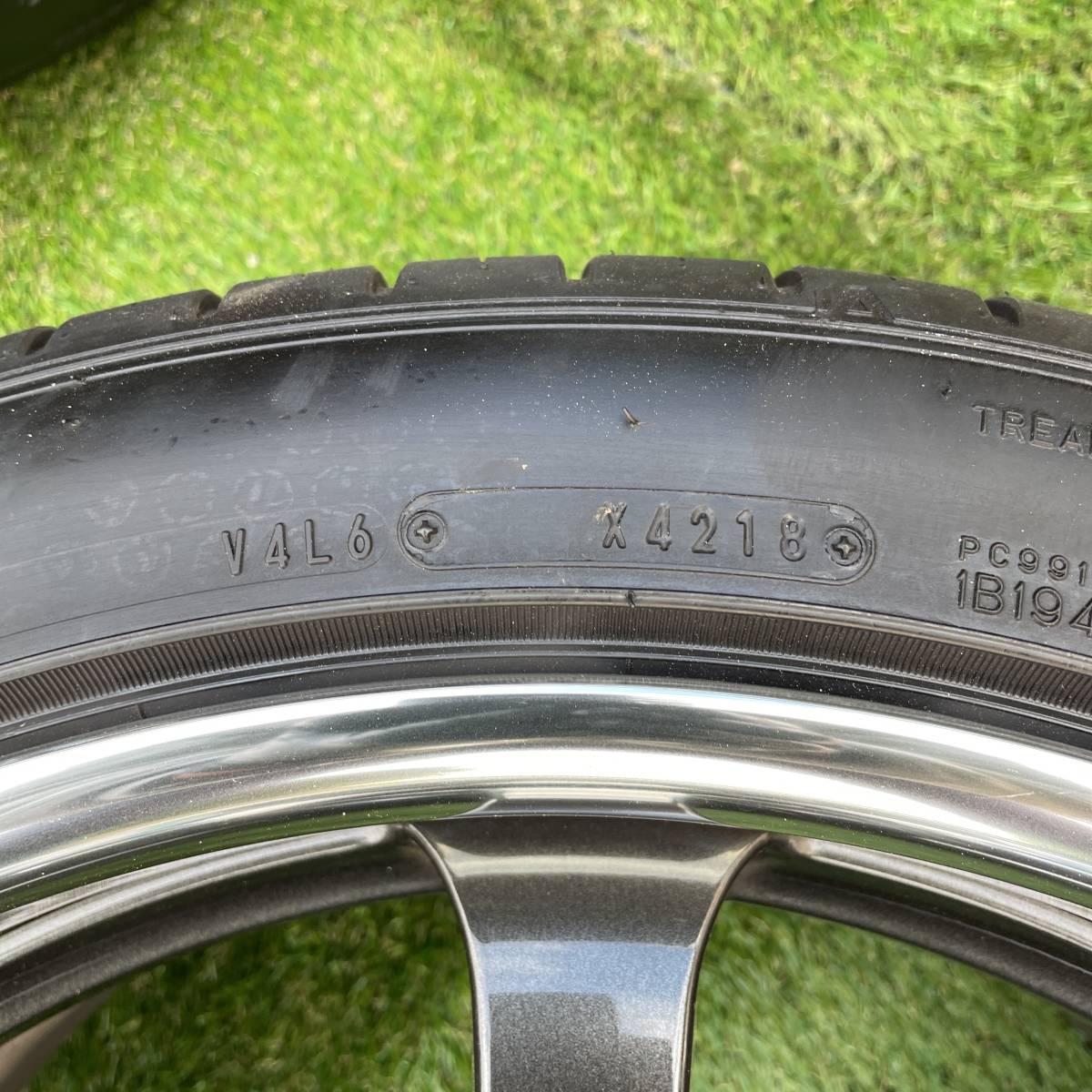日産GTR用20インチタイヤ＆ホイールSSR REINER タイプ6 9.5J 10J