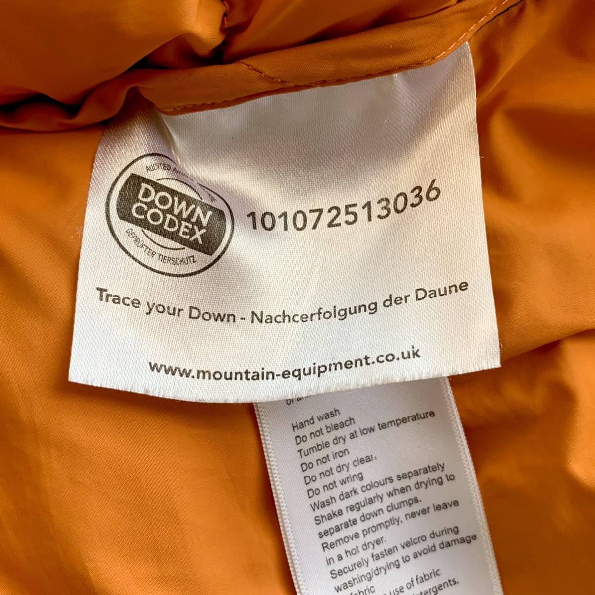 MOUNTAIN EQUIPMENT マウンテンイクイップメント ダウンジャケット L