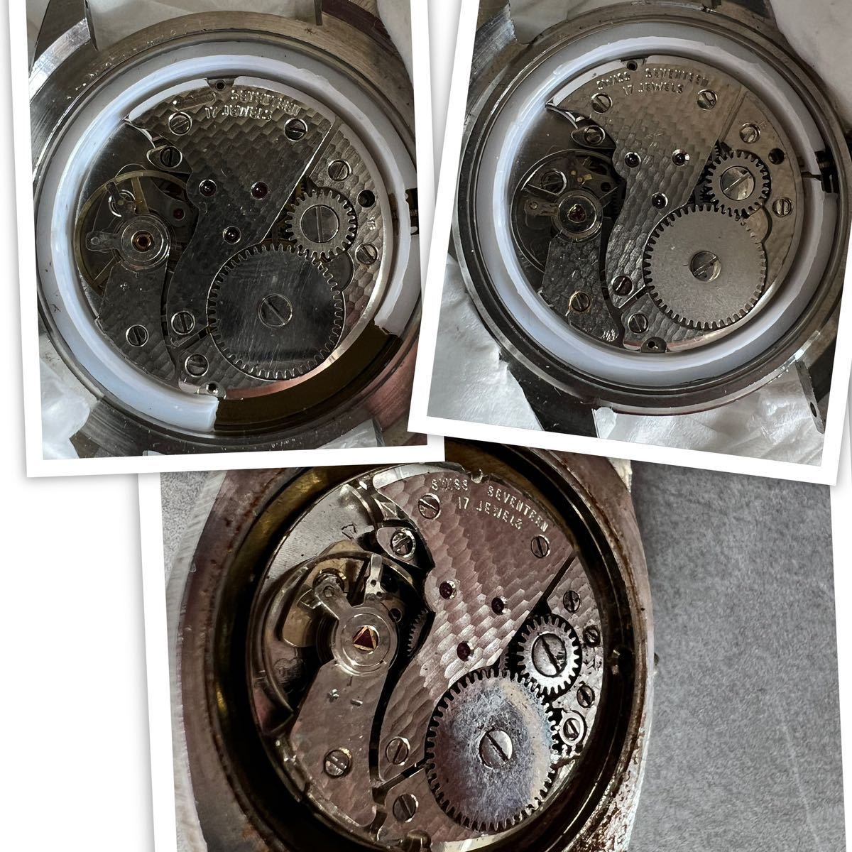 極希少！ 美品！ オリス ORIS スイス ショックプルーフ 17石 希少文字