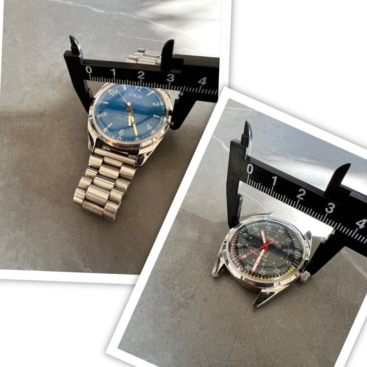極希少！ 美品！ オリス ORIS スイス ショックプルーフ 17石 希少文字