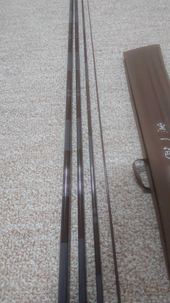 ドンワ並み継ぎヘラ竿 黒一色 13尺 超美品 お買い得商品です 黒