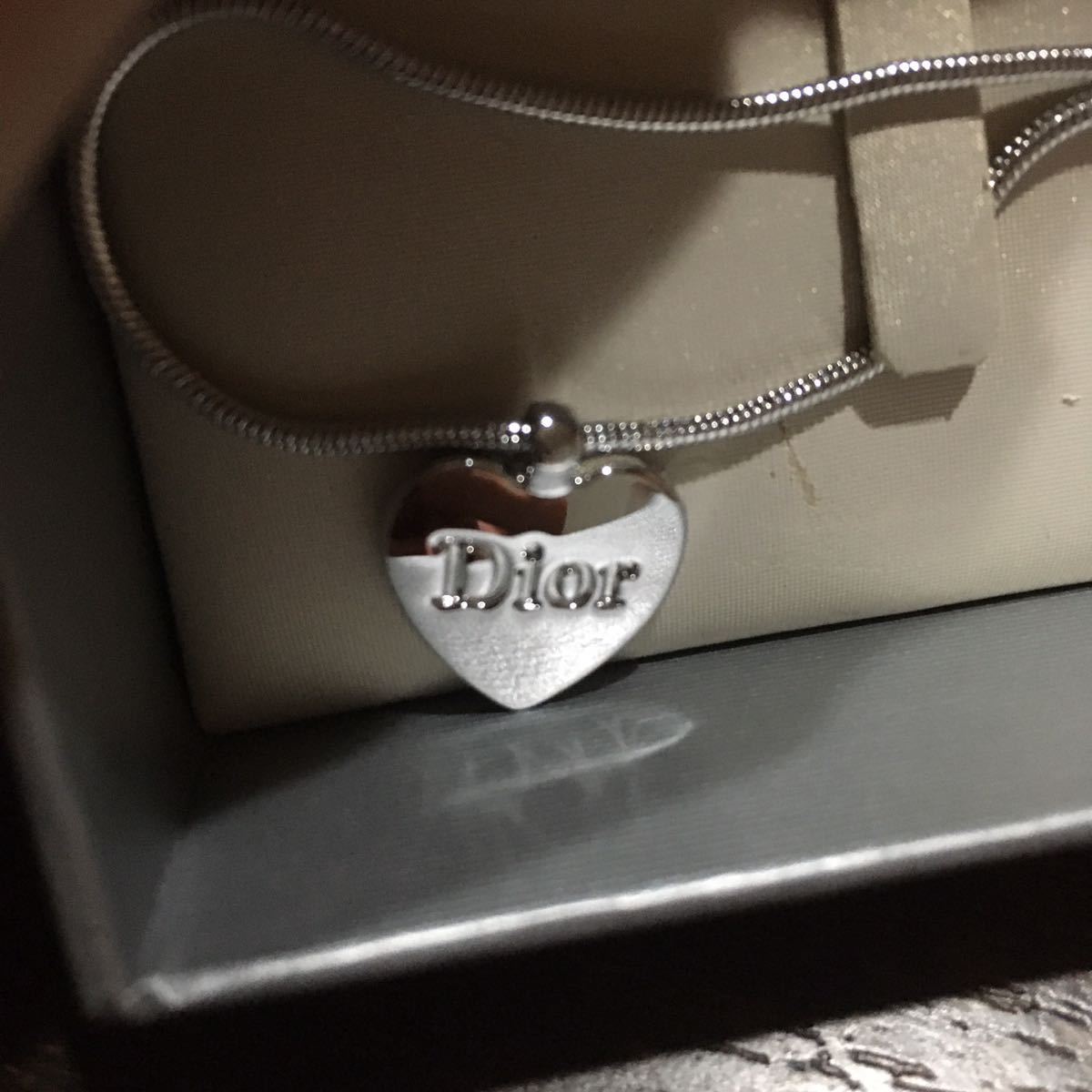 クリスチャンディオール　ハート　ネックレス　Dior