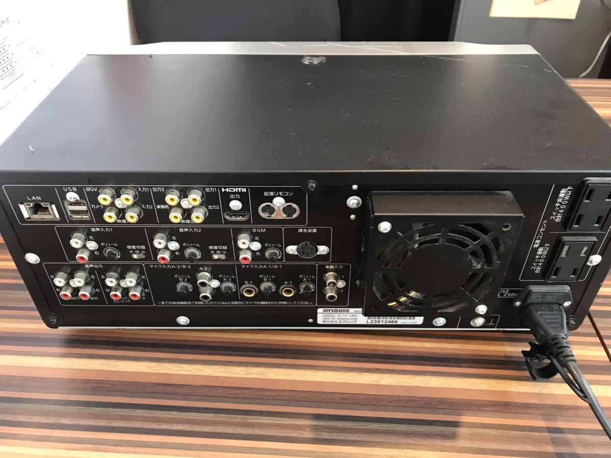 1215c2)JOYSOUND ジョイサウンド JS-F1 カラオケ機器 業務用 通信
