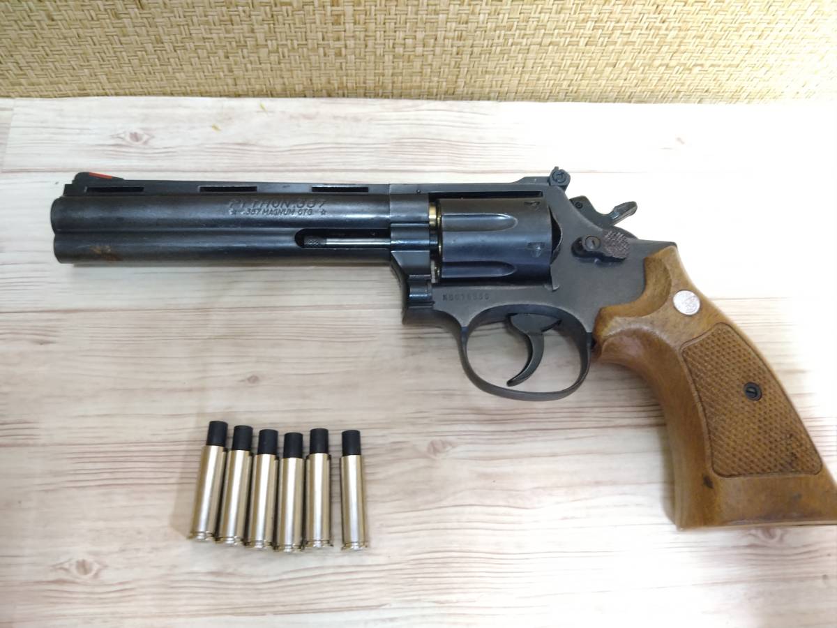 10】ASGK COLT PYTHON 357 コルト パイソン 357 MAGNUM CTG ガスガン