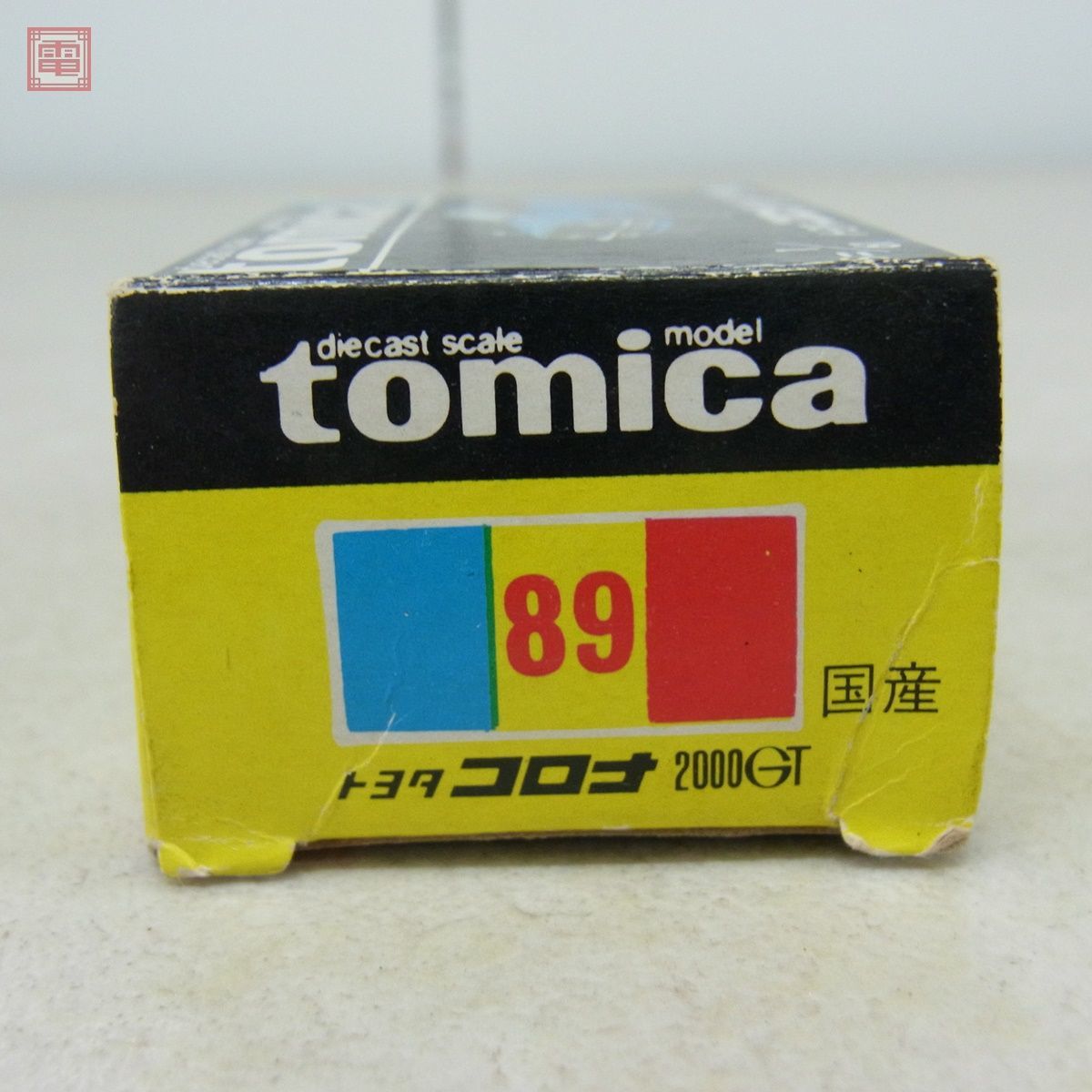 トミカ 日本製 黒箱 89 トヨタ コロナ2000GT 1E