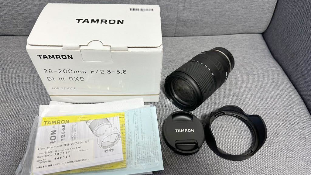 数量限定 タムロン 28-200mm F2.8-5.6 Di III RXD TAMRON(ソニー、ミノルタ)｜売買されたオークション情報、yahooの商品情報をアーカイブ公開 - オークファン ソニー、ミノルタ